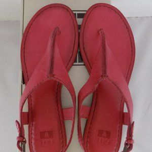 FRYE Women's Carson Seam T-Strap Sandal 9.5 NIB